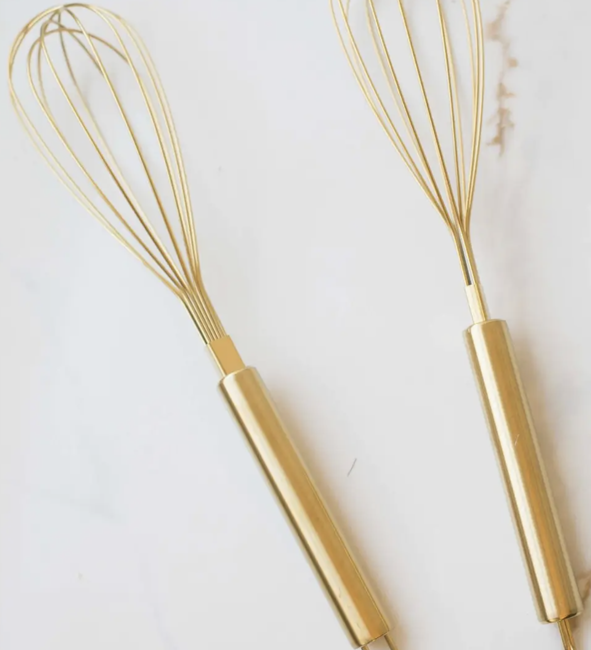 Auric Gold Stainless Steel Whisk