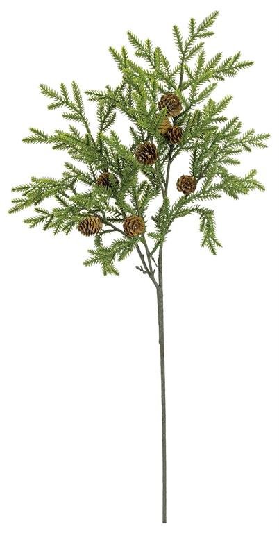 Hoop Pine Spray with Pinecone, 29"