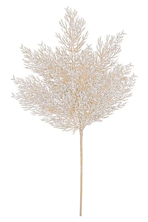 Glittered Pine Spray, 27", Bronze