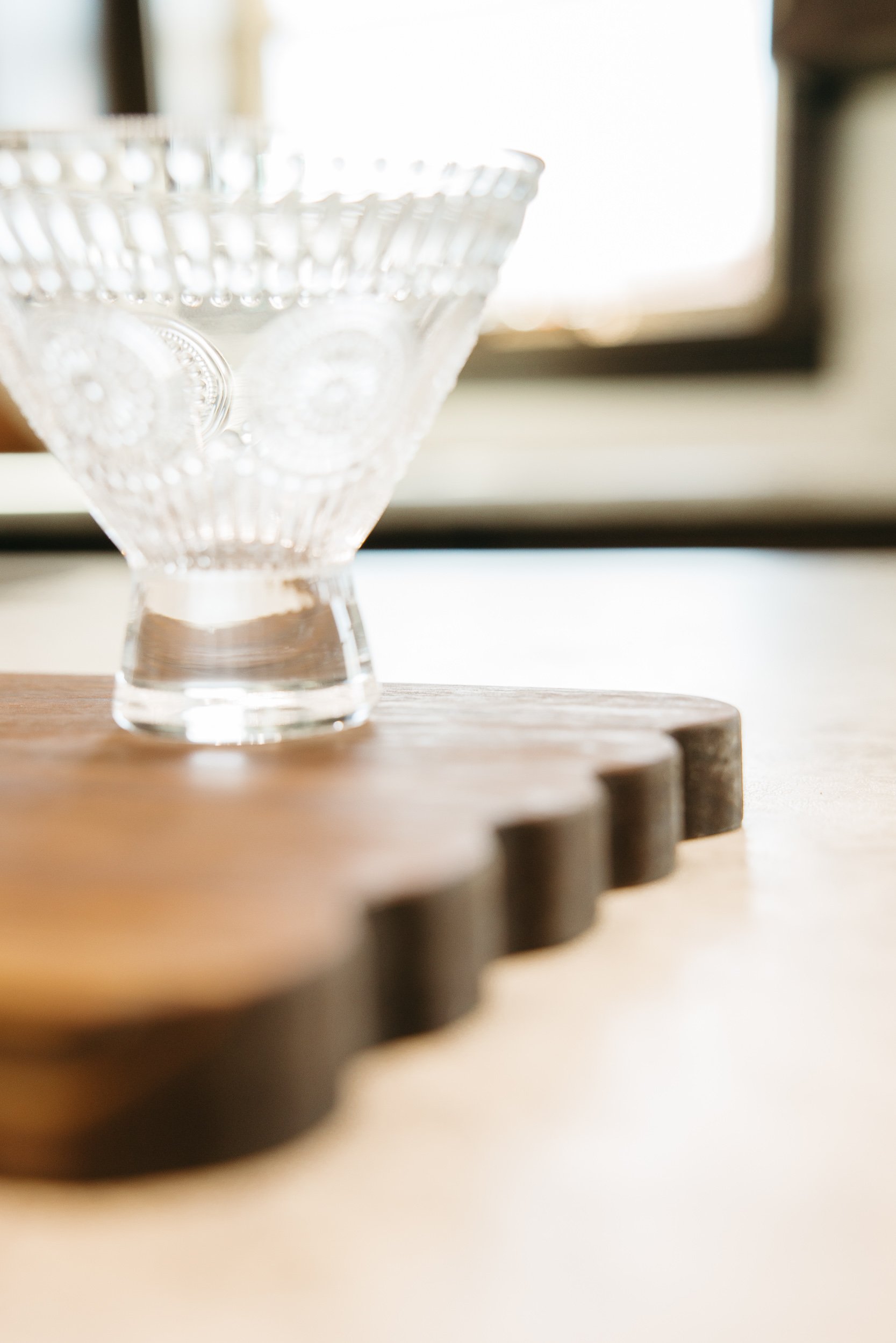 Scalloped Cutting Board - Walnut