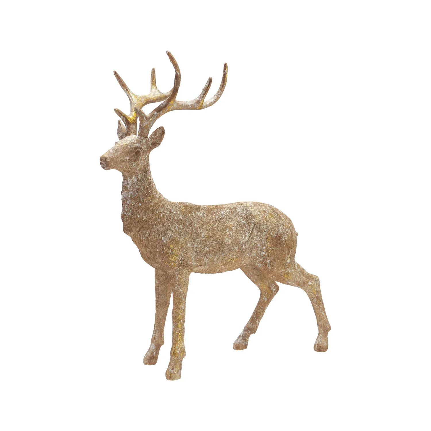 Resin Standing Deer, Brown