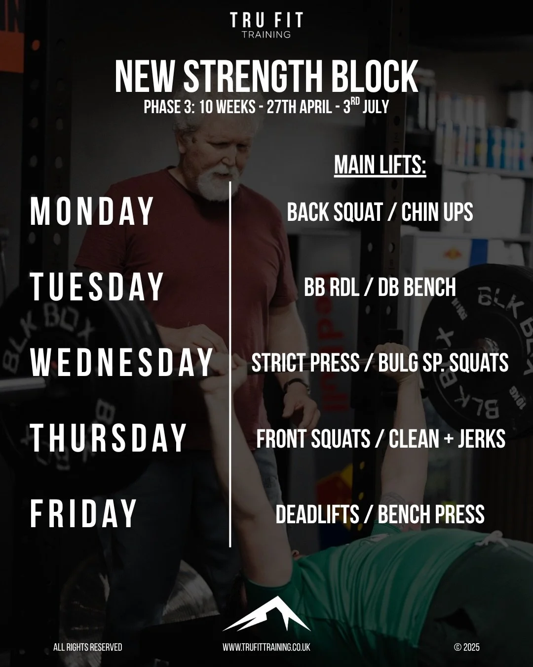 Starting next week&hellip; 💪🏼 😮&zwj;💨

#TRUFIT #Gym #Silsoe #SilsoeGym #StrengthFitness