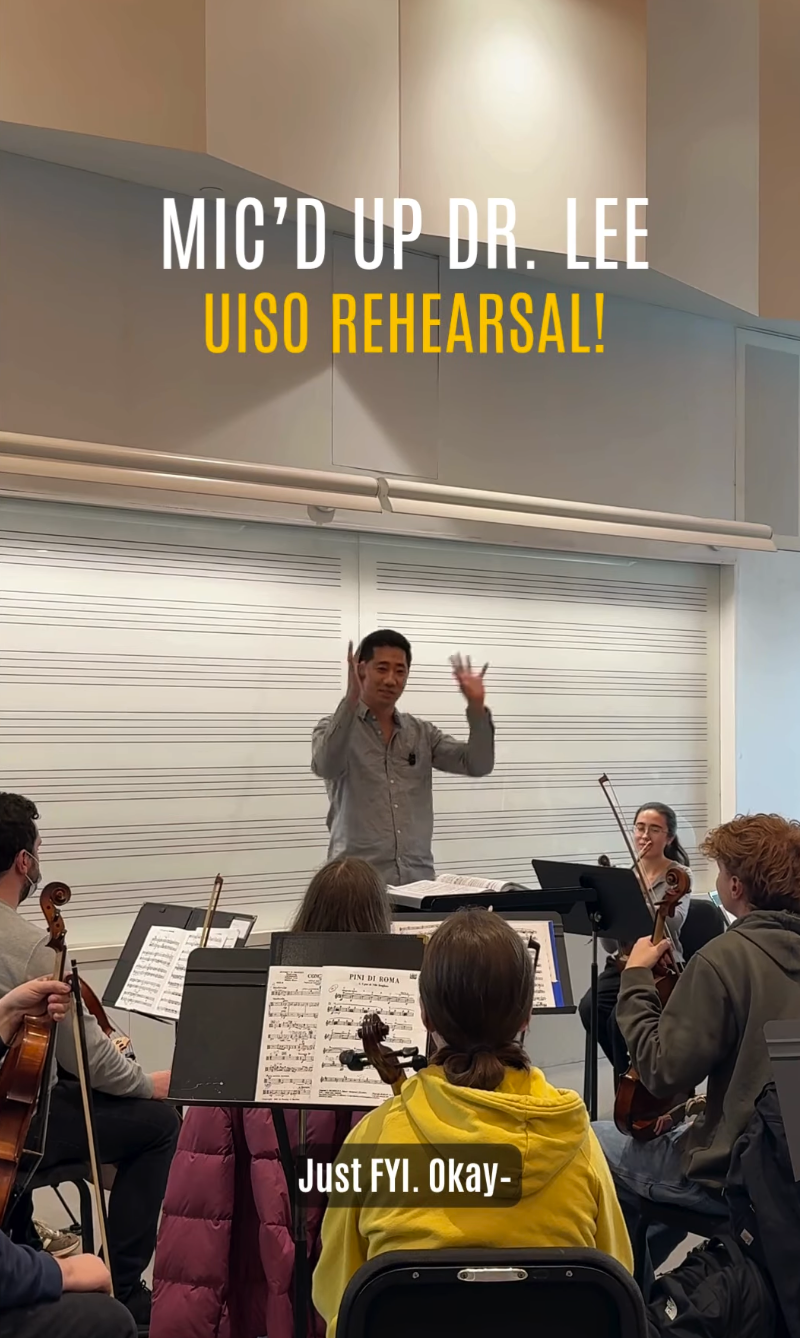 Highlight on the UIowa Symphony Orchestra as promo for their upcoming concert. Filmed and edited by Harper Robbins