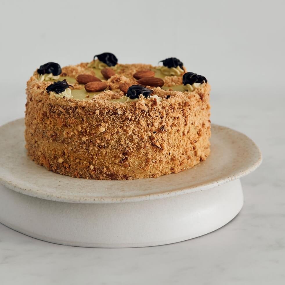 Coffee Almond cake