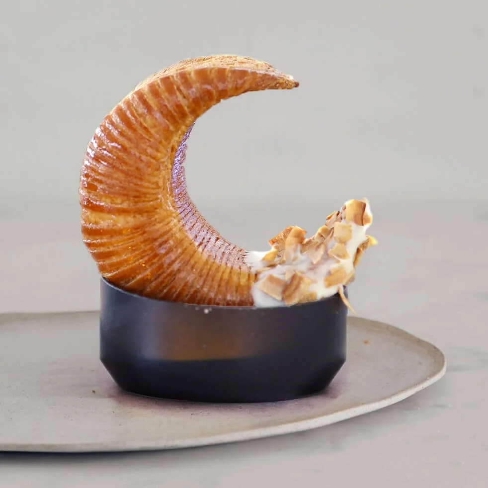 Sourdough Mango Crescent Croissant