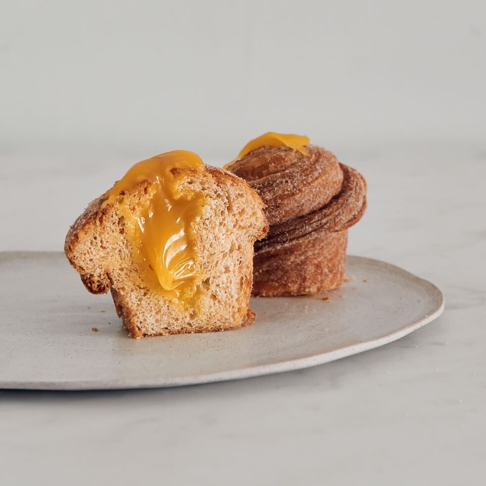 Sourdough Lemon Cruffle