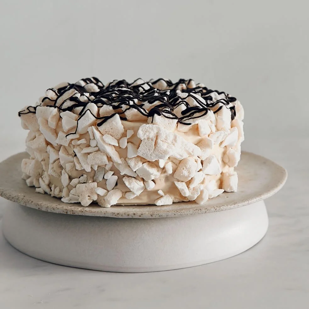 Chocolate Meringue Explosion Cake
