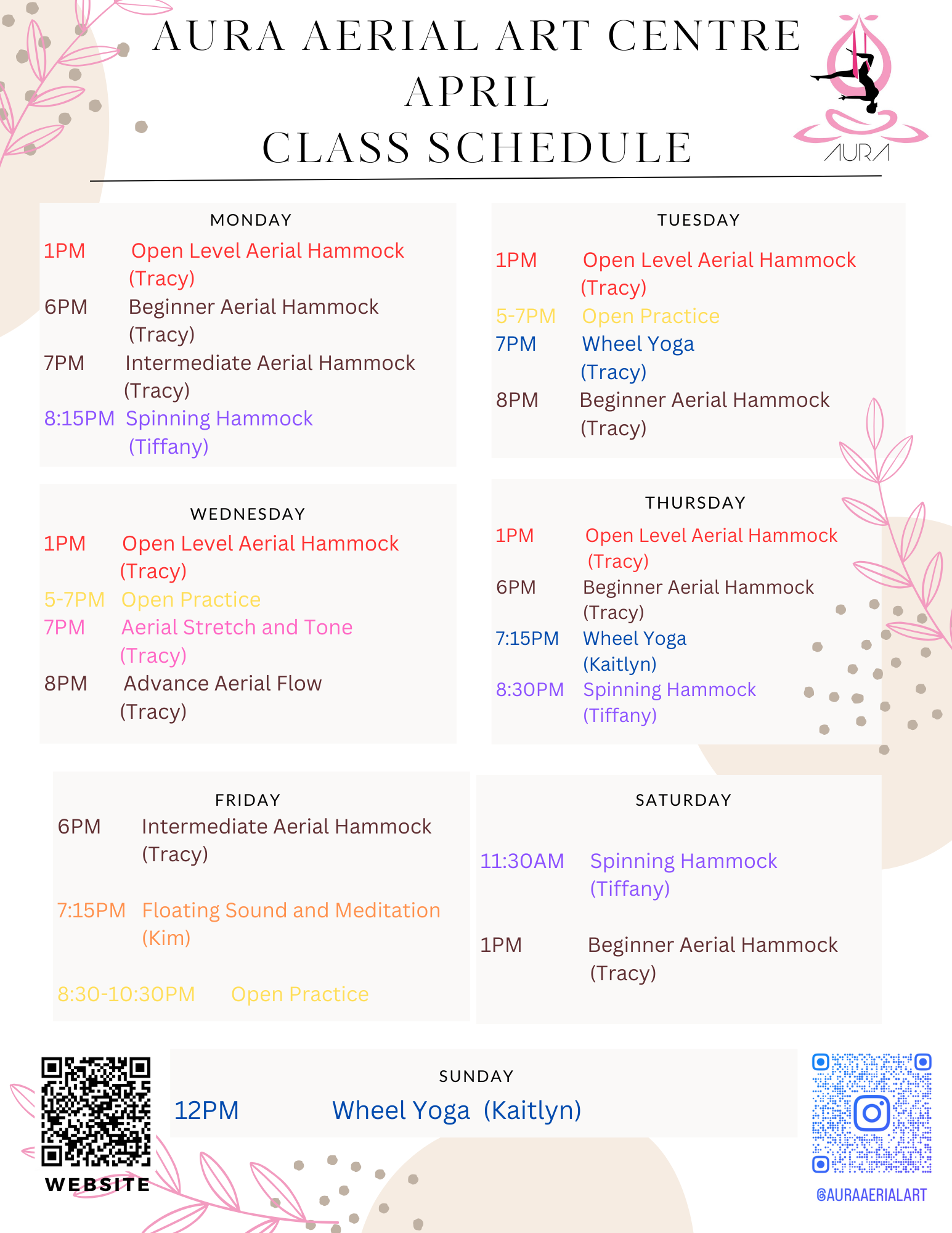 Home — Aura Aerial Art Centre Toronto Aerial Hammock and Aerial Yoga Centre