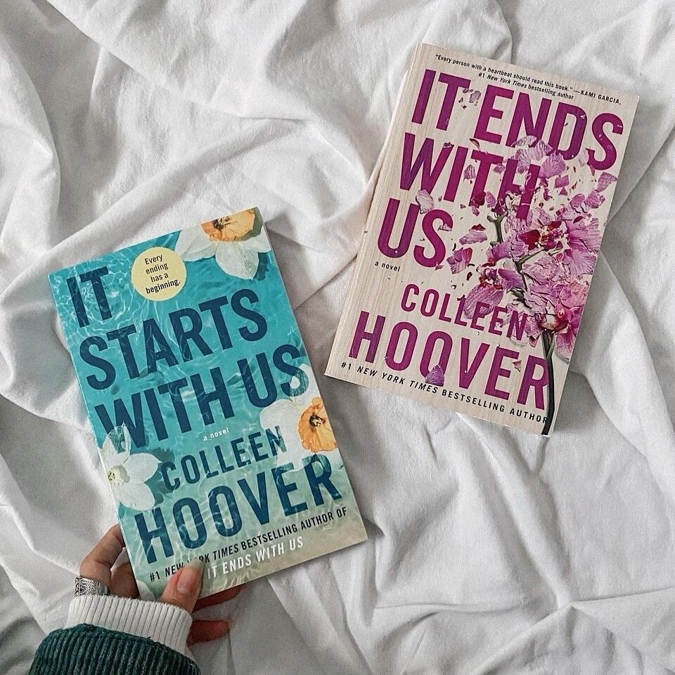 Oh how much I love Colleen Hoover books 🌷 It ends with us was the book that made me fall in love with reading. 🤍 I started out with one Colleen Hoover book to a bookshelf that is overflowing with wayyy too many books to count!! 
What book was the o