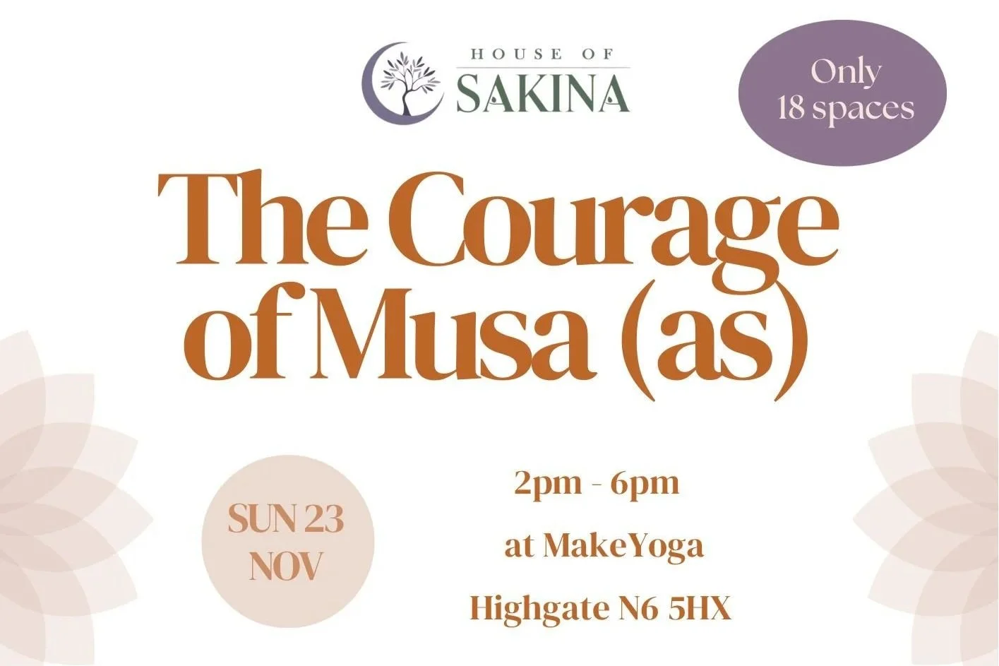 House of Sakina | The Courage of Musa