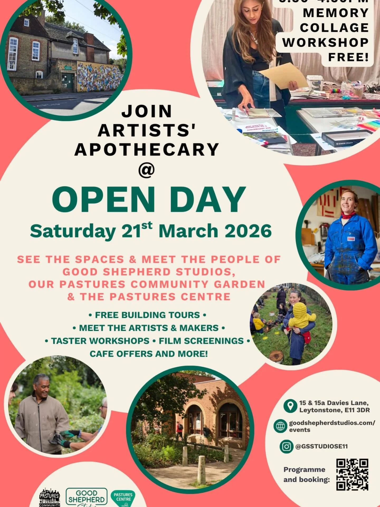 Book your space and join me this Saturday! All stationery supplies included. Bring your family bring your friends and any stationery memorabilia, photos, tickets, you would like  to add to the collage! 

https://www.goodshepherdstudios.com/openstudio