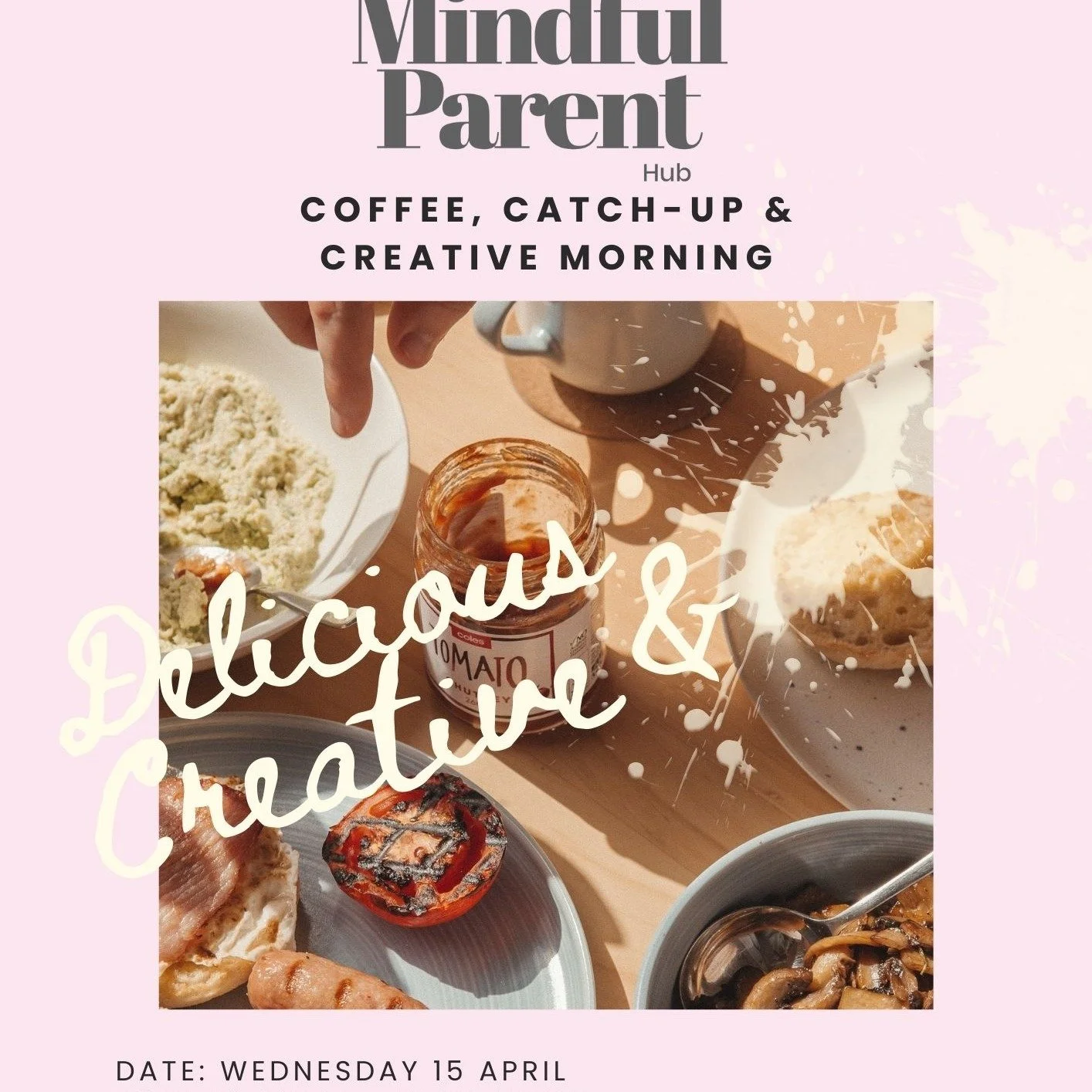 We're hosting a Coffee, Catch-Up &amp; Creative Morning &mdash; a relaxed space for parents to breathe, connect, and get a little creative together.
📅 Wednesday 15 April 🕥 10:30am &ndash; 12:00 noon 📍 The Barrel Boulangerie, Wanstead 🎟 &pound;6 p