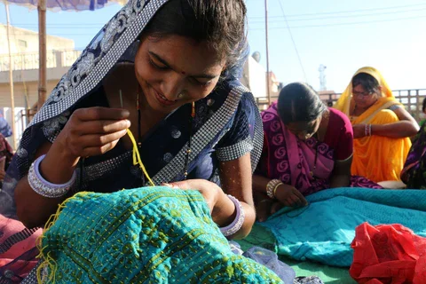 Kantha and Kin Bangladeshi cultural embroidery evening at Host of Leyton London, Artists' Apothecary