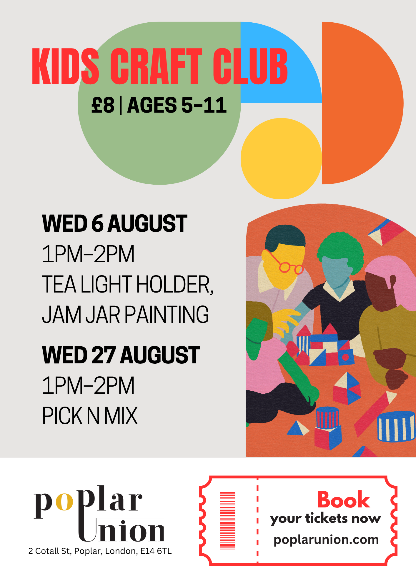 Craft Club @ Poplar Union