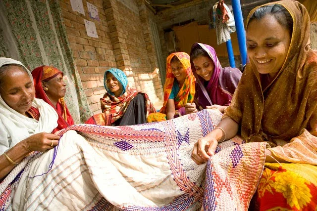 Kantha and Kin Bangladeshi cultural embroidery evening at Host of Leyton London, Artists' Apothecary