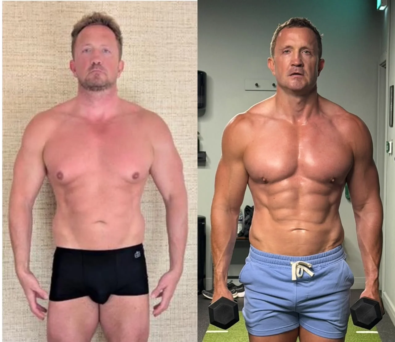 How Ben Lost 10kg, Built Muscle &amp; Transformed His Physique at 47 