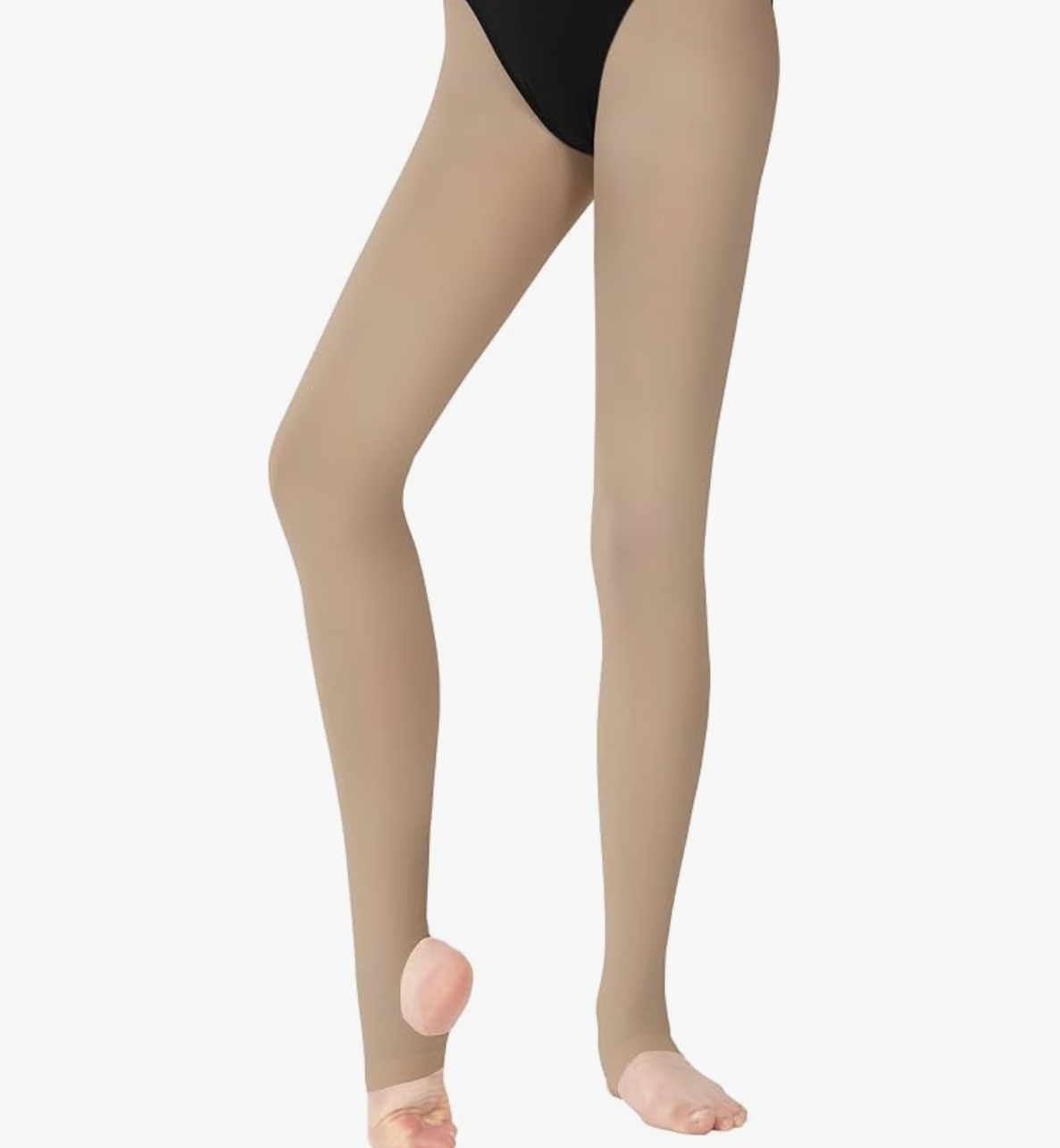 Tan Stirrup Tights