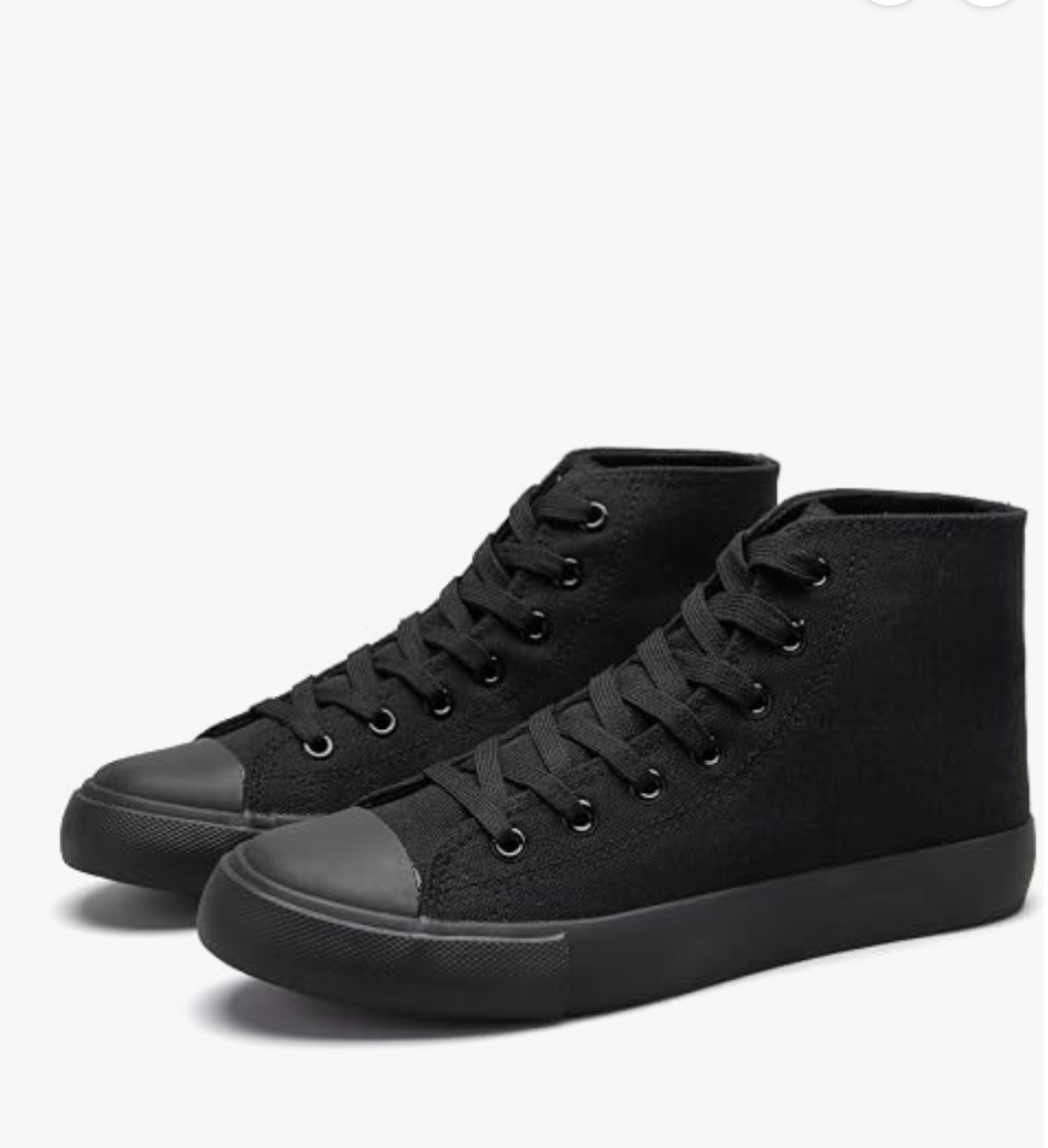 Black High Top Sneakers
