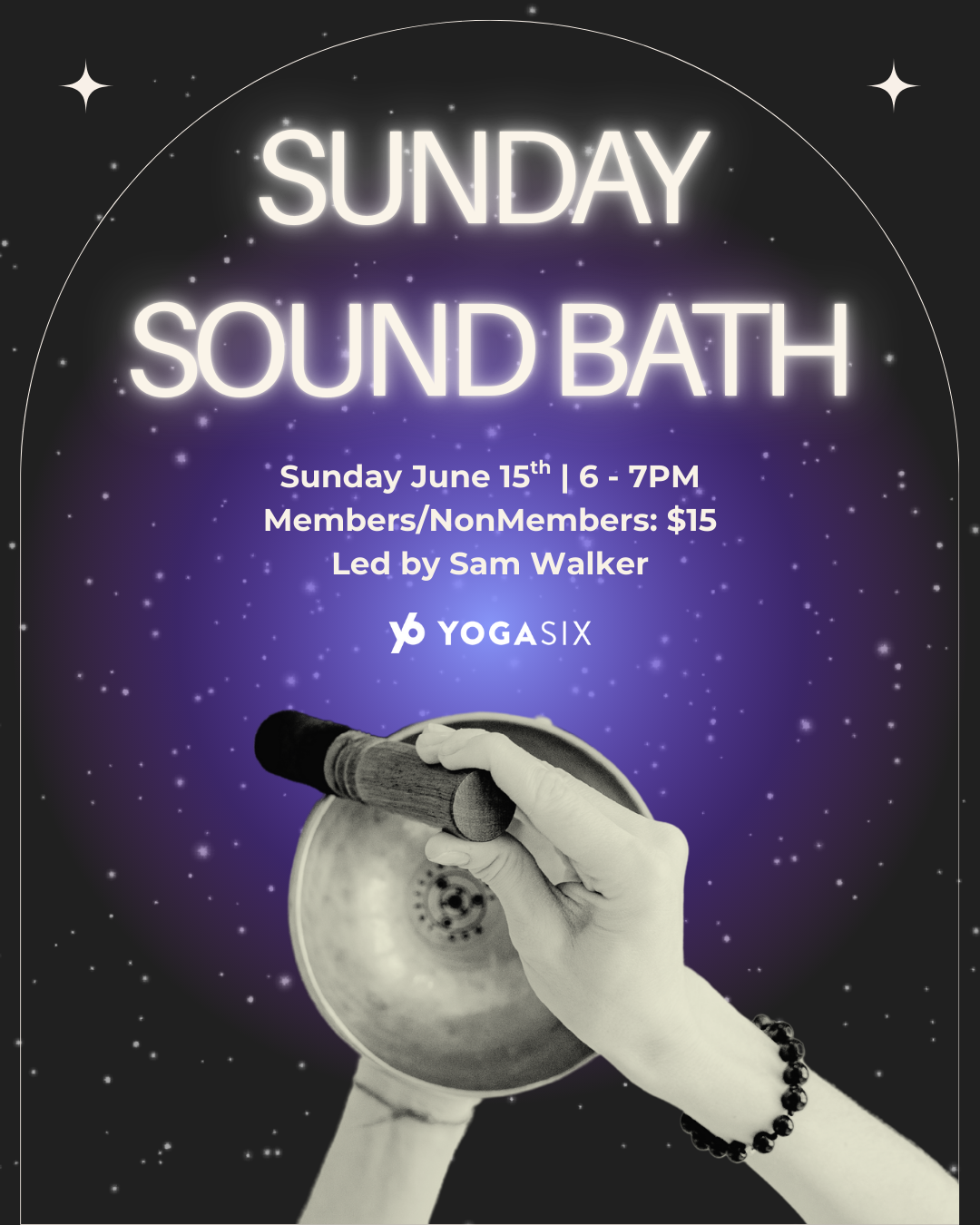 Sunday Sound Bath @ YogaSix