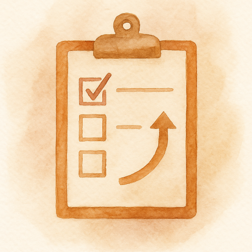 watercolor of a planning image