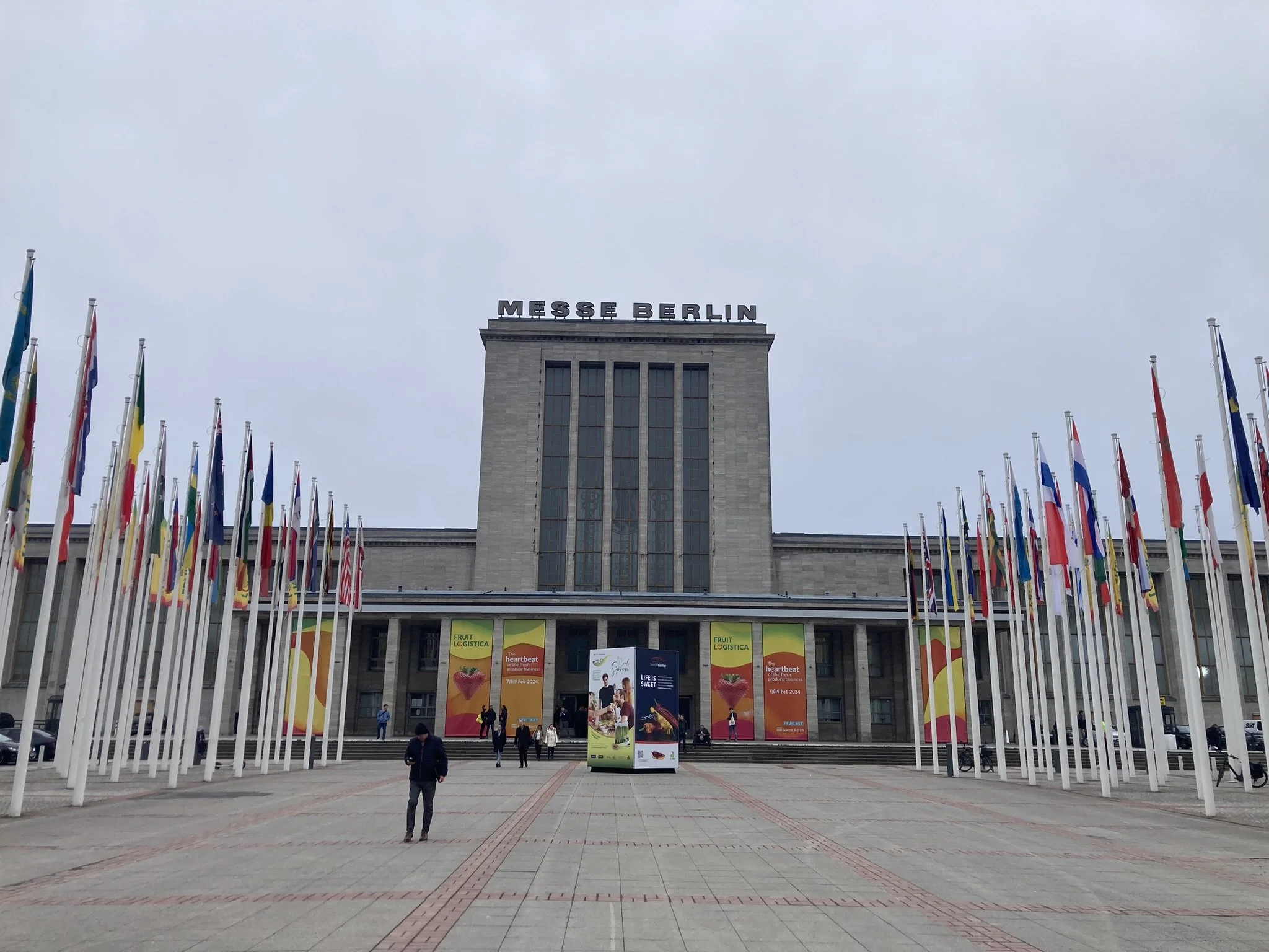 Berlin Messe - every flag represented