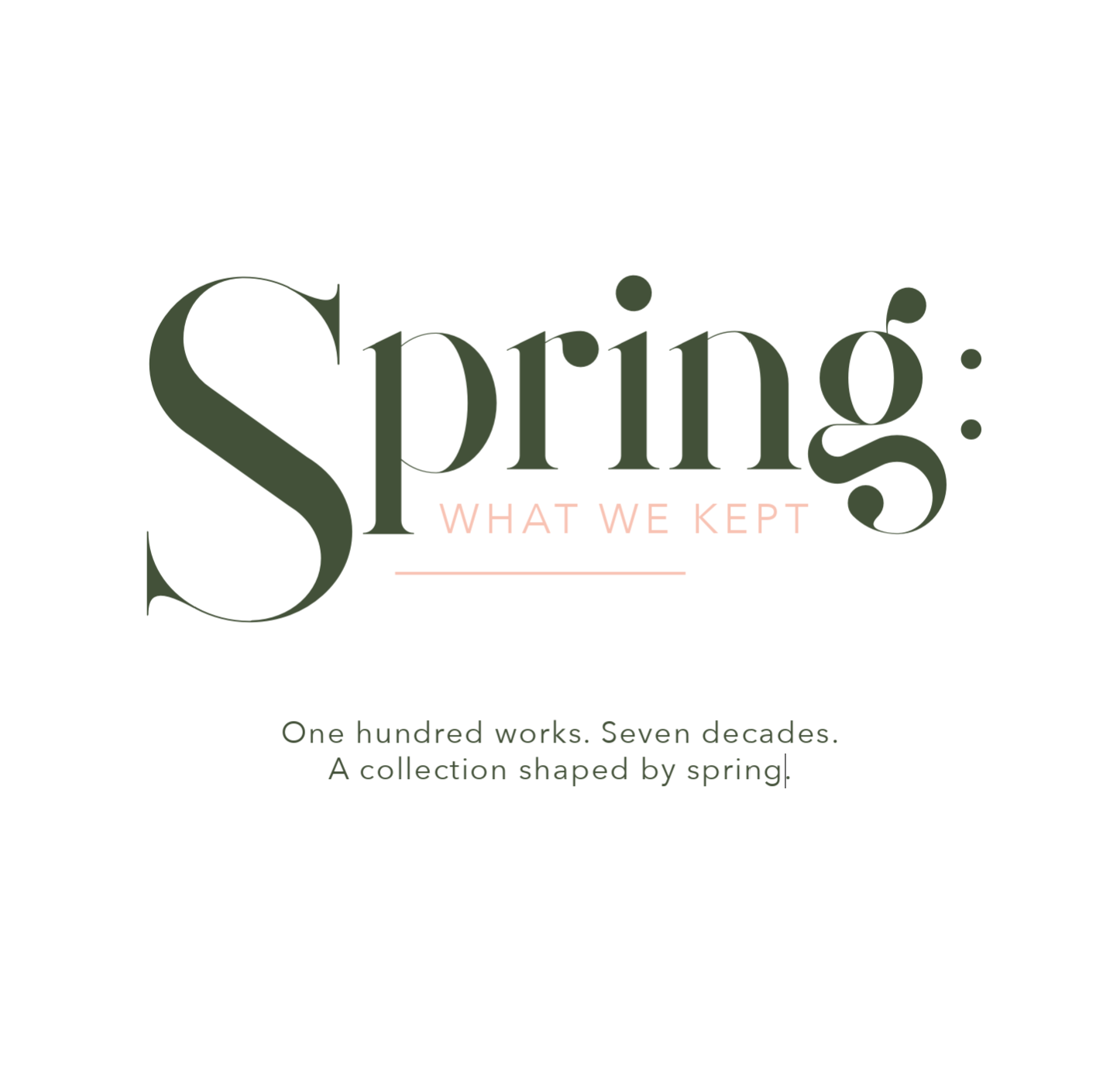 SPRING EXHIBITION AT HE WAKA TUIA ~ The first Annual Spring Art Show was held at Anderson House in 1951. The current exhibition at He Waka Tuia - Spring, What We Kept - celebrates 75 years of this special collection. 
