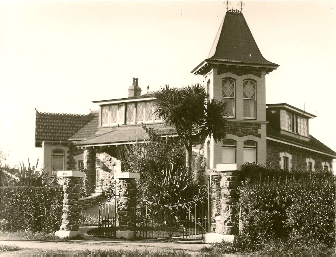 Rockhaven after windows extended in the 1920's.