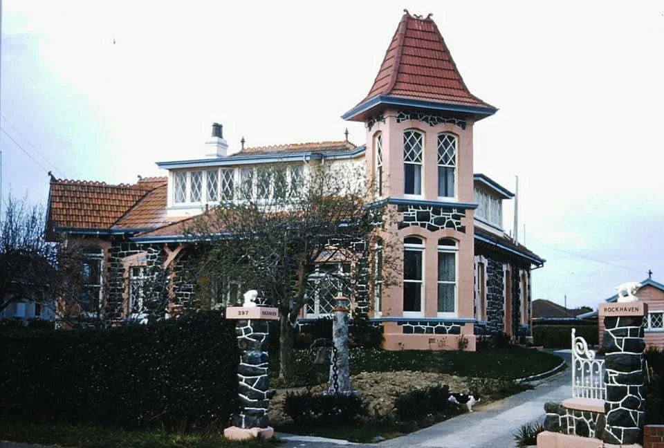 BUILT HERITAGE - ROCKHAVEN.  What do Chinese dragons and motorcars have in common in early 20th century Invercargill?

Hear about this, the iconic home on Queens Drive, called Rockhaven, and the fascinating man who had it built.  Senga and Davey disc