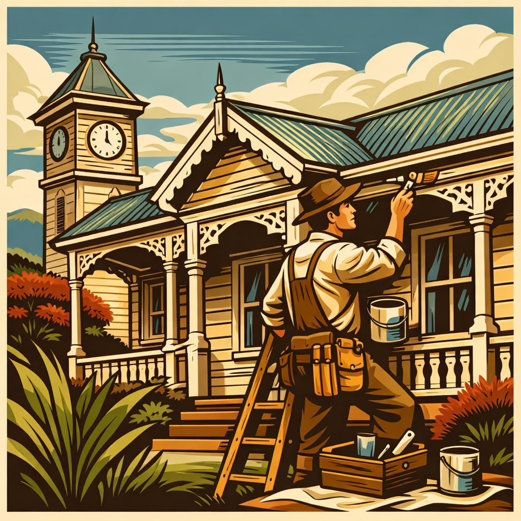 HERITAGE NZ BUILDING MAINTENANCE - Senga discuses tips with Susie Farminer 