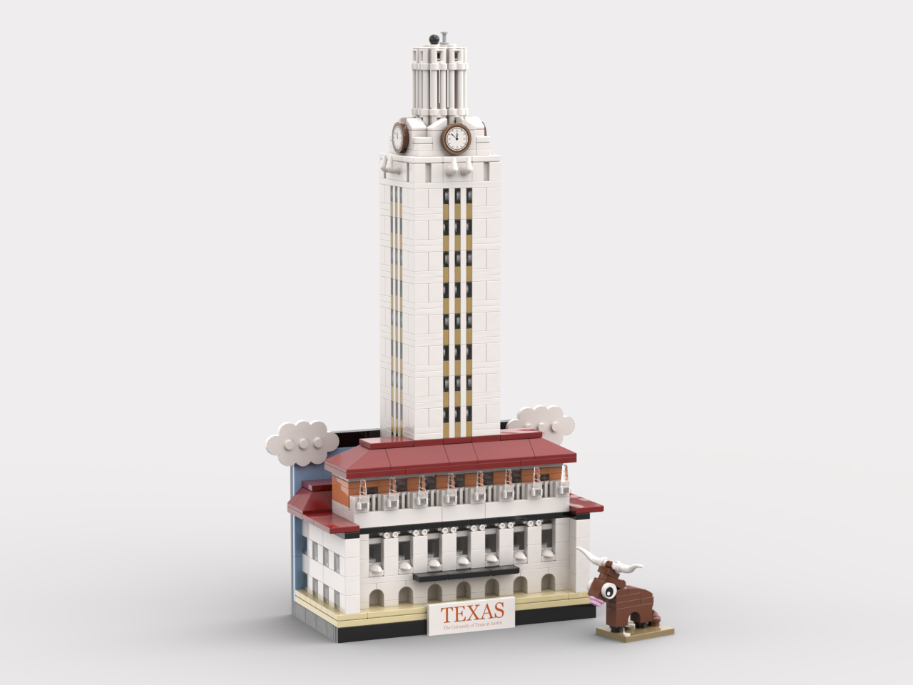 University of Texas at Austin LEGOⓇ Brick Set