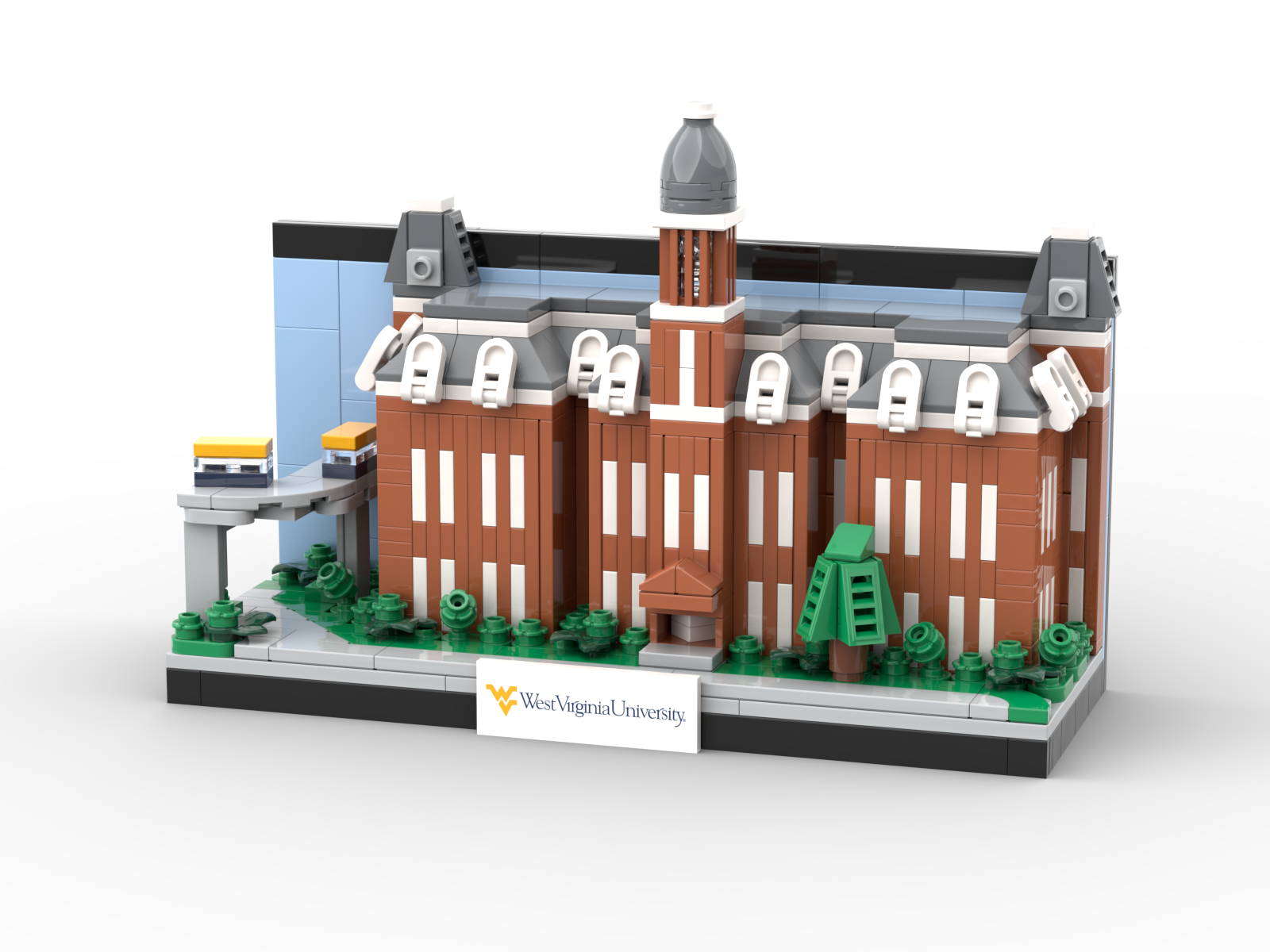 West Virginia University Brick Set - 504 pcs