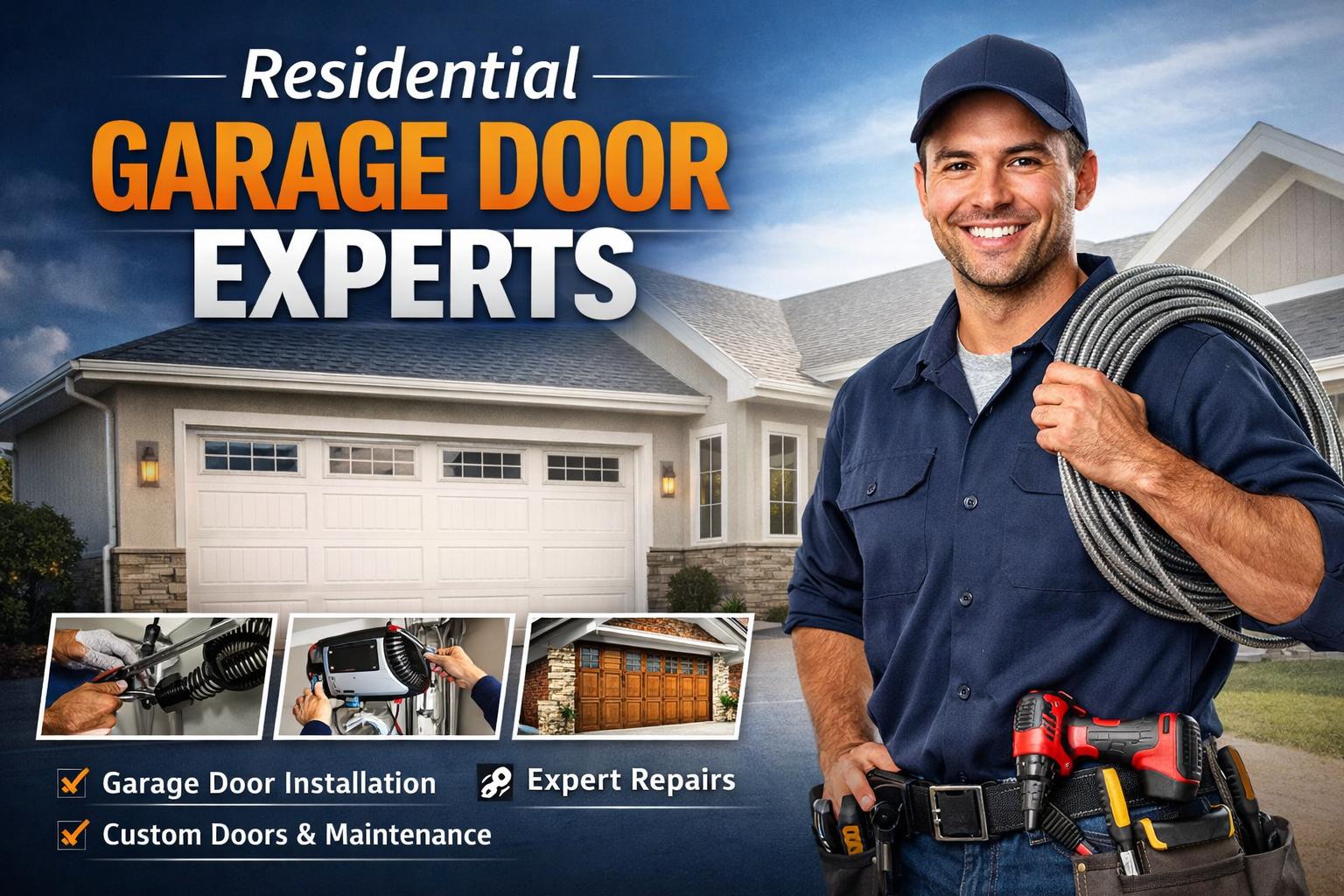 Residential Garage Door Experts – Quality Service You Can Trust