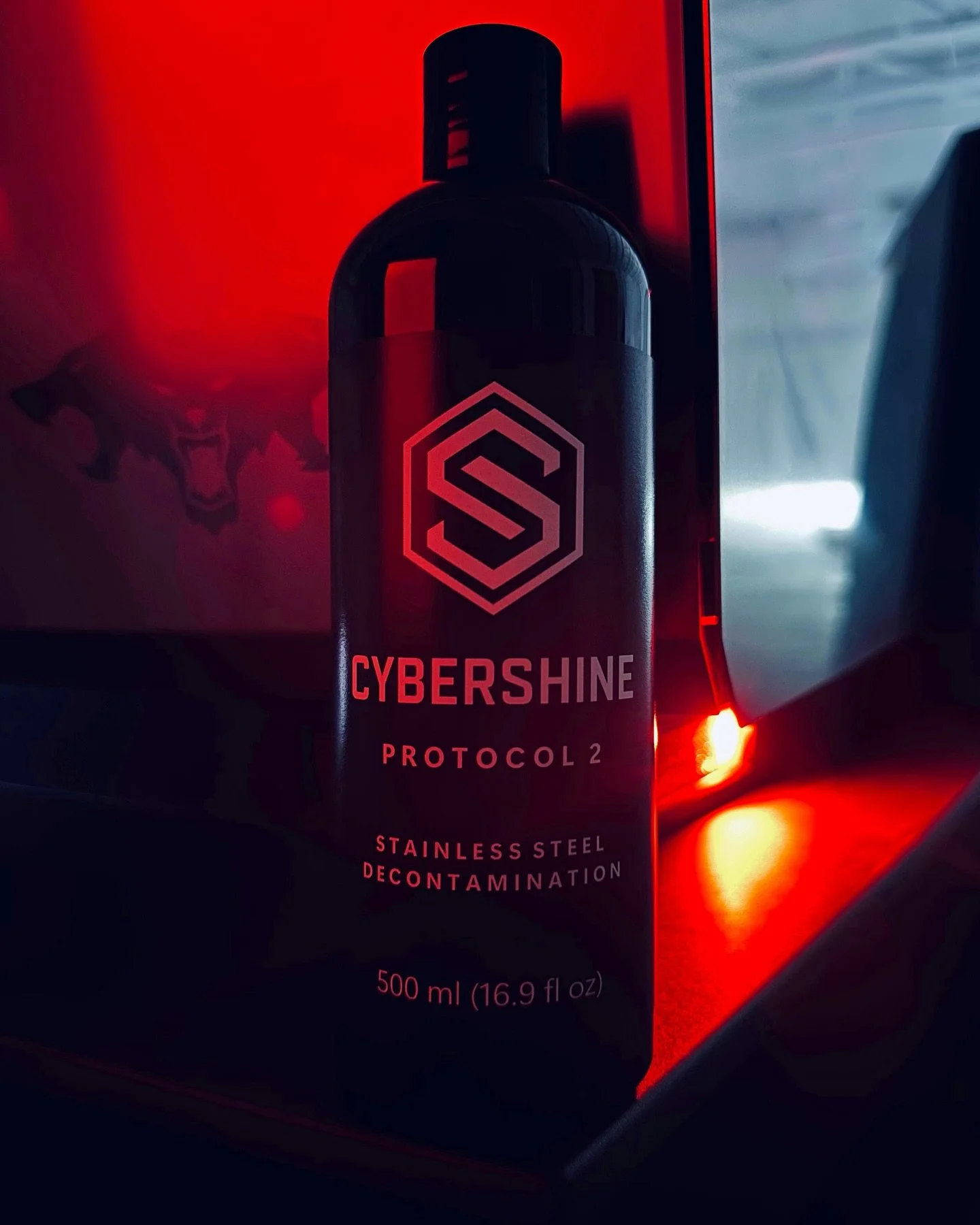 CYBERSHINE Protocol 2 is a precision-engineered decontamination system developed for the Tesla Cybertruck&rsquo;s stainless steel exterior. Formulated to target bonded residues, oxide buildup, and environmental contaminants, it delivers advanced surf