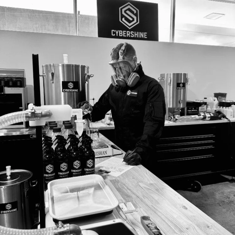 CYBERSHINE // BEHIND THE SCIENCE
When the Cybertruck launched, it changed more than how a truck looks &mdash; it changed what surface care had to solve.

Uncoated stainless steel can&rsquo;t be waxed or polished without altering the finish. So we bui