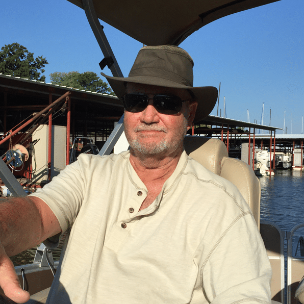 Picture of Julie's dad and why she works with Clarehouse