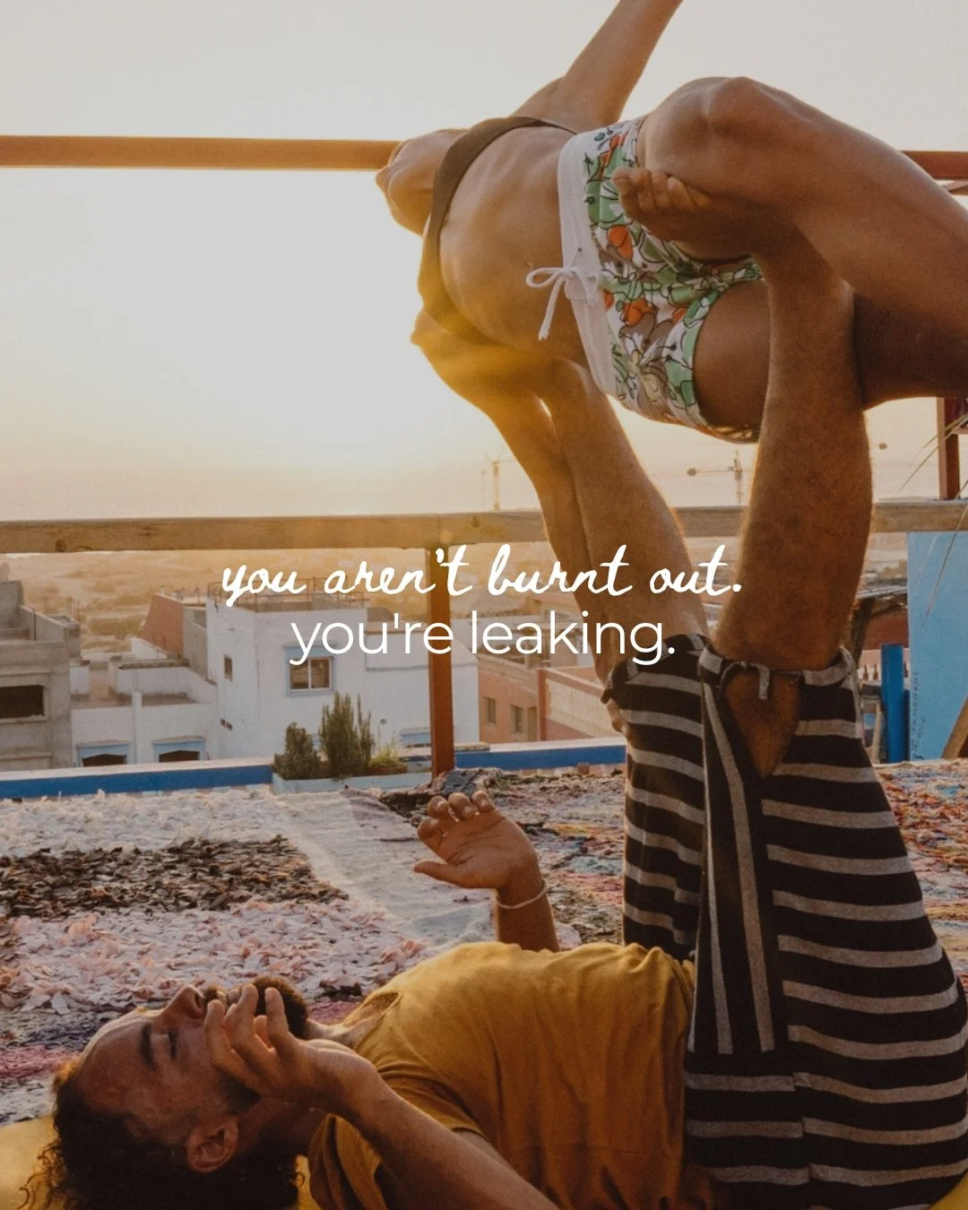 Most of us are living in the "Almost." Almost launched. Almost committed. Almost clear.

Every "almost" is an open tab in your brain. It&rsquo;s a leak in your nervous system that leaves you exhausted even when you haven&rsquo;t &