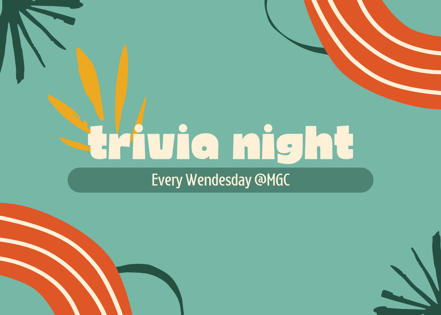 Weekly Wednesday Trivia Night (Copy)