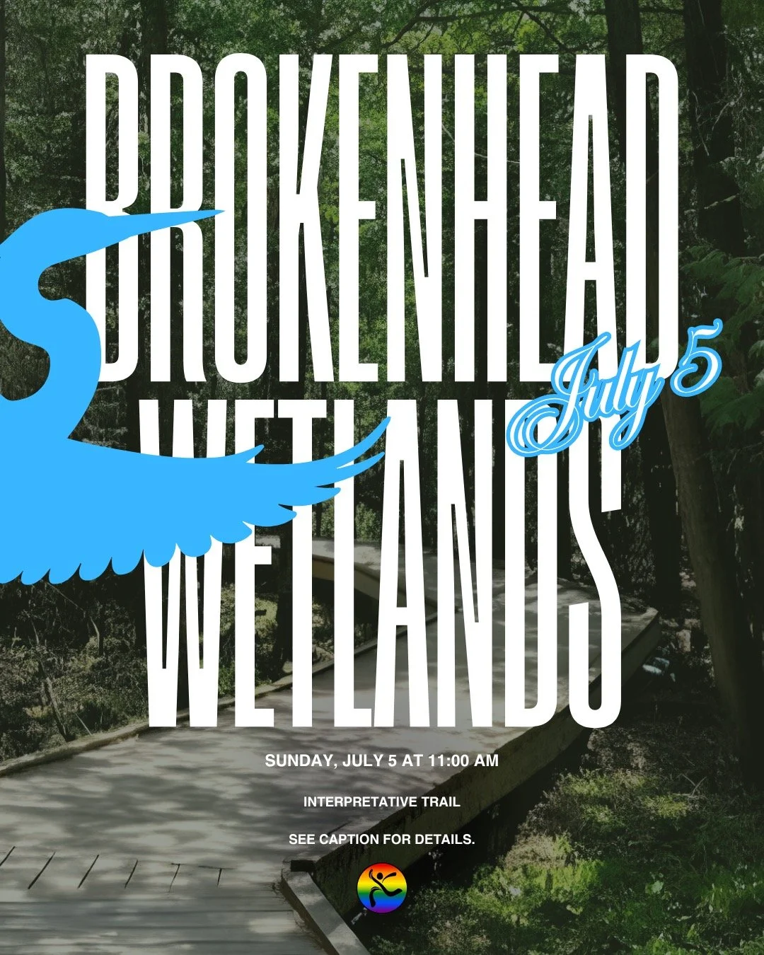 BROKENHEAD WETLANDS 🌿
INTERPRETATIVE TRAIL
SUNDAY, JULY 5TH &mdash; 11AM

The Brokenhead Wetland is a unique and fascinating landscape, sitting on the delta where the Red River empties into Lake Winnipeg. After a short walk through a dark cedar fore