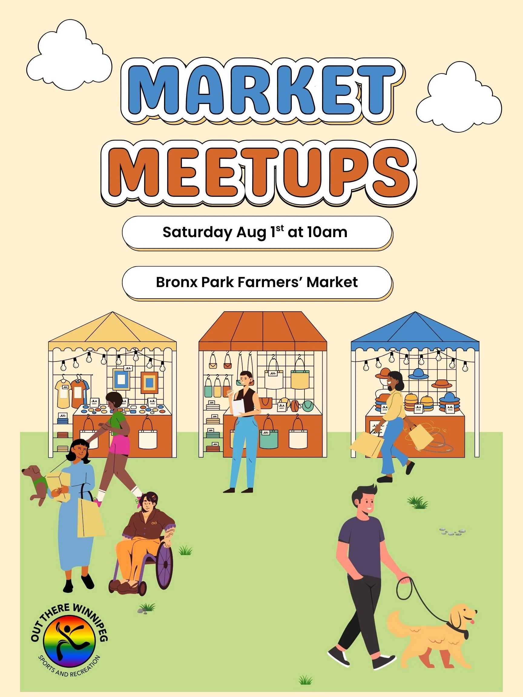 🌾 Market Meetups are here! 🌞

Looking for a relaxed way to spend your weekend, support local vendors, and meet new people? Join Out There Winnipeg as we explore farmers&rsquo; markets around Winnipeg and the surrounding area this August!

🛍️ Upcom
