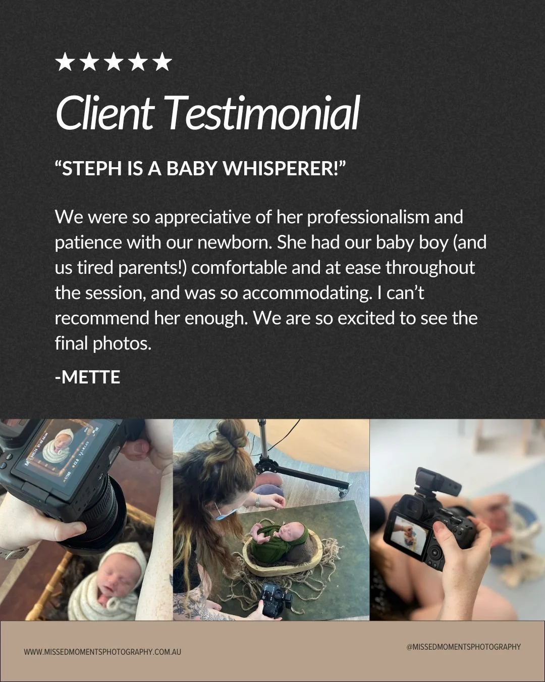 Newborn sessions can be overwhelming&mdash;but they don&rsquo;t have to be! 💛 We make sure your little one (and you, tired parents!) are calm, happy, and comfortable the whole time. Just ask this amazing family&mdash;we can&rsquo;t wait to capture y