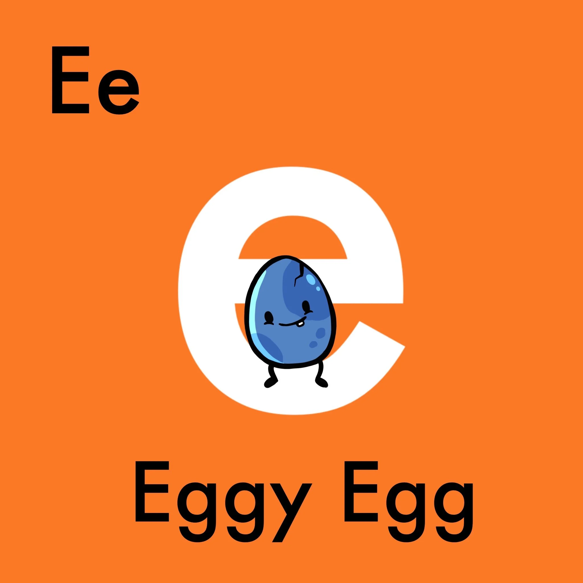 Meet Eggy Egg, a mysterious little egg with an enchanting story. Eggy was discovered all alone, abandoned and without an explanation. Nobody knew what creature he could be. Eggy is energetic and you can always find him enjoying his playtime.