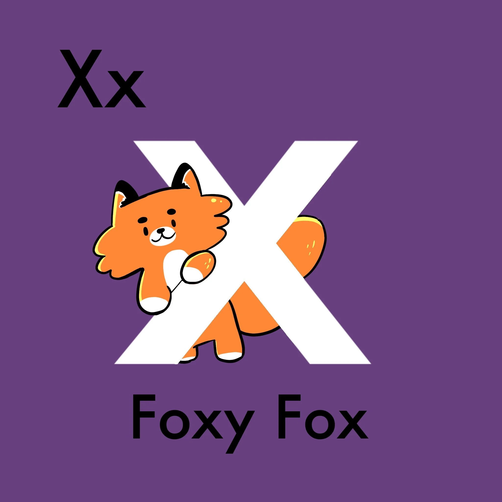 Foxy Fox is a friendly and fantastic fox with fluffy and fabulous fur! Foxy Fox has a fabulous talent for finding fascinating things. He frolics through the forest finding flowers, feathers and fruits! 