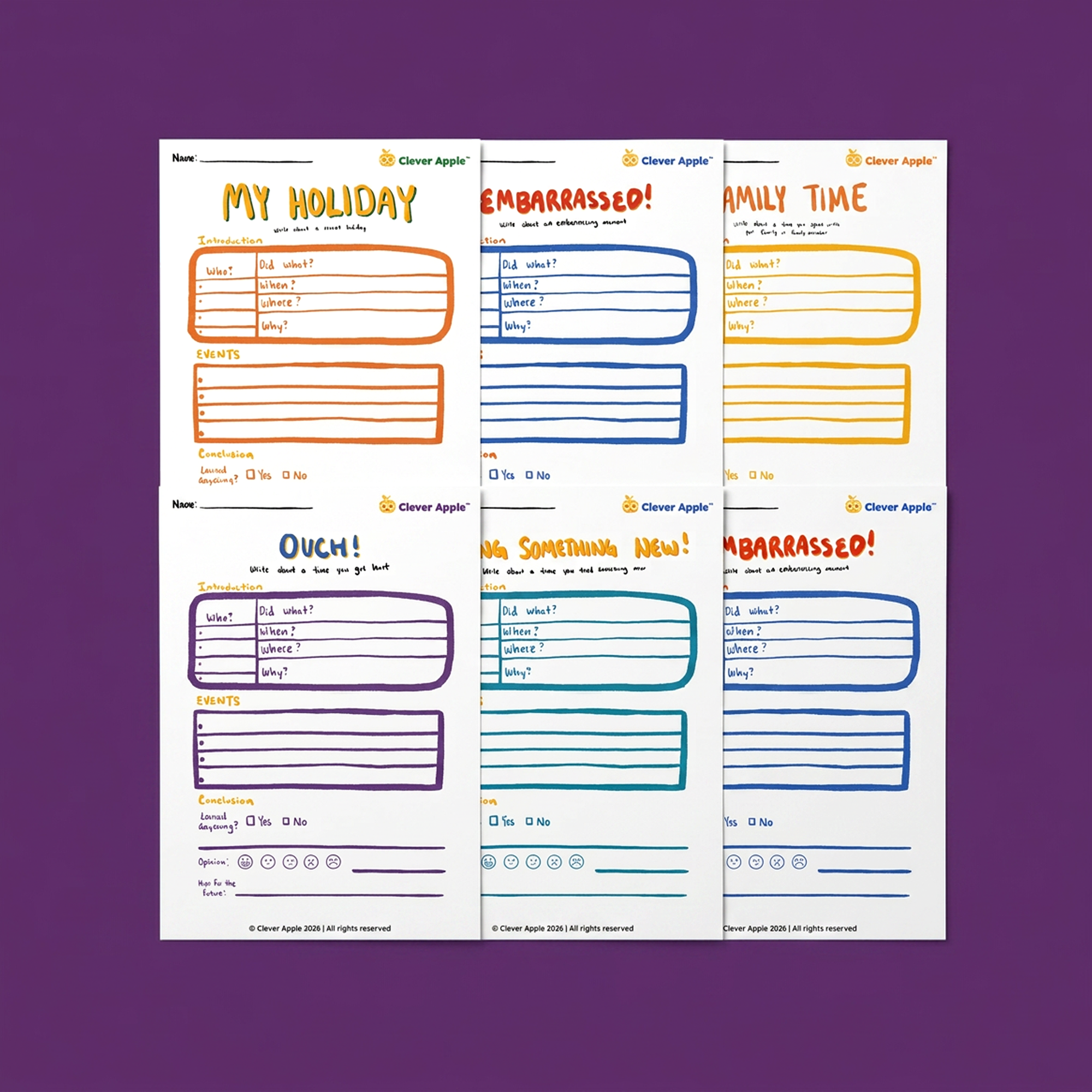 Personal Narrative Bundle 01