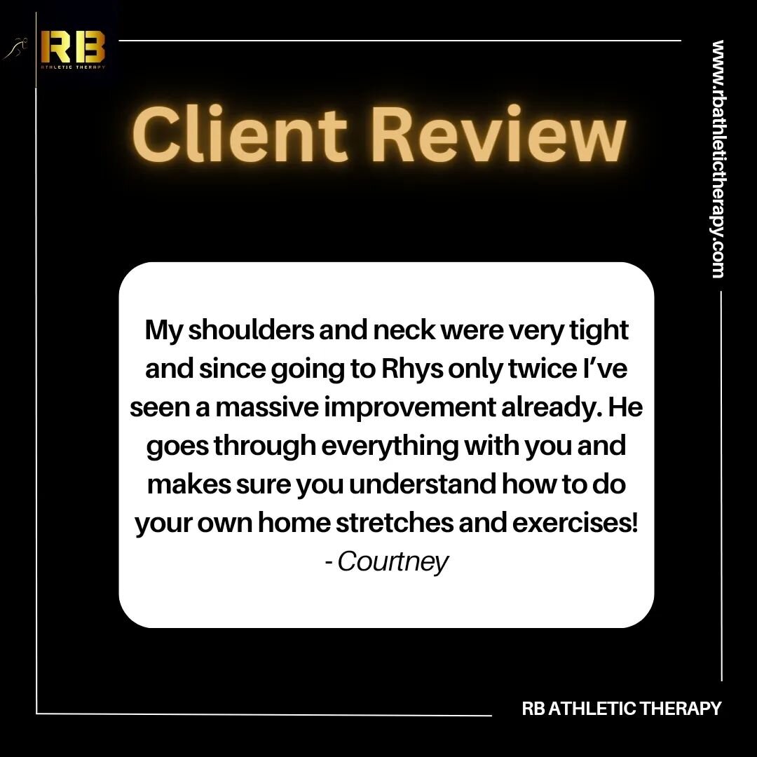 A few kind reviews left by recent clients.

Whether it's returning to pain free daily activities, being able to go for your daily walk or run, or returning to high performance sport, always a proud moment to see clients smash their goals💪🏻