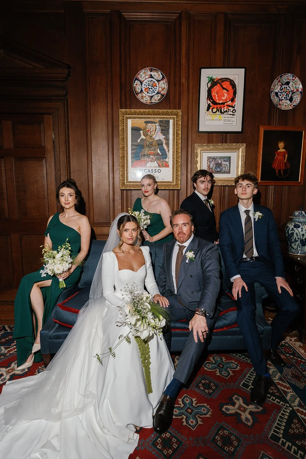 bride and groom at Hotham Hall