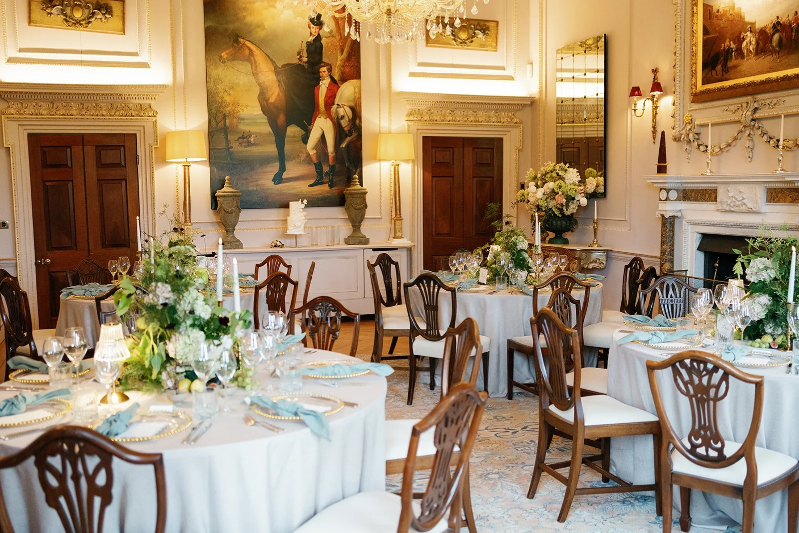 Wedding reception at Hotham Hall Estate