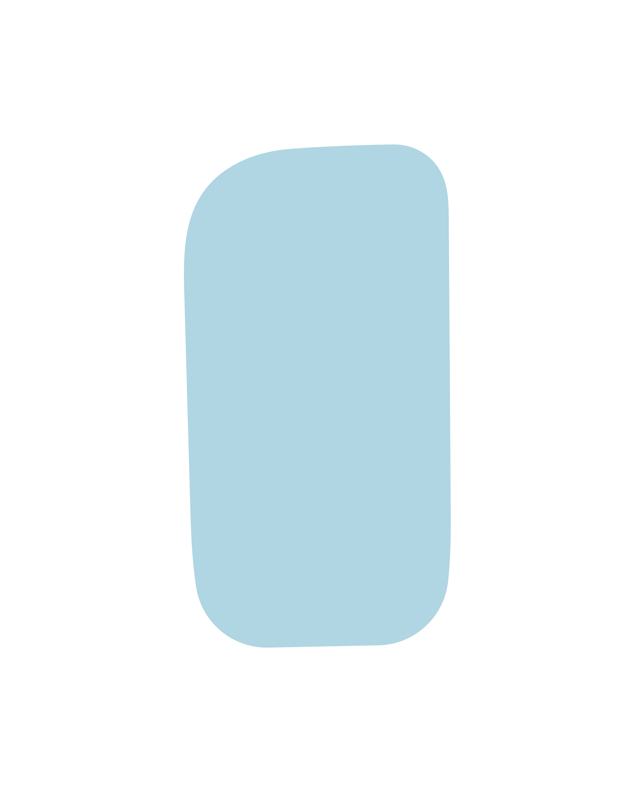 Light blue capsule-shaped object centered on a black background.