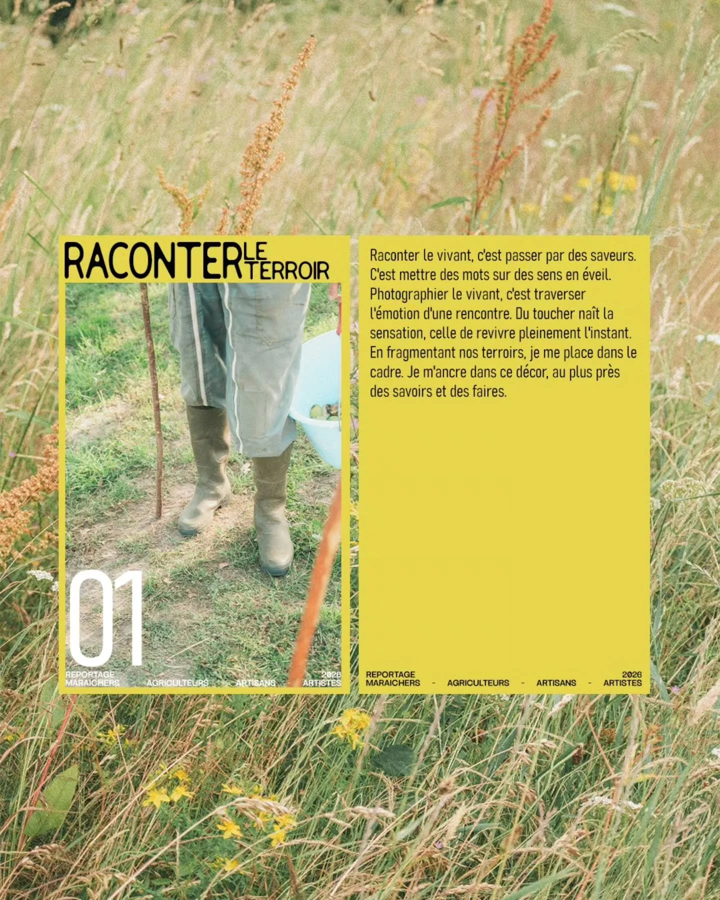 Retranscrire la singularit&eacute; de celles et ceux qui fa&ccedil;onnent le monde d&rsquo;aujourd&rsquo;hui et de demain : artisans, acteurs du territoire, porteurs de savoir-faire et d&rsquo;histoires humaines. Une approche documentaire, sensible e