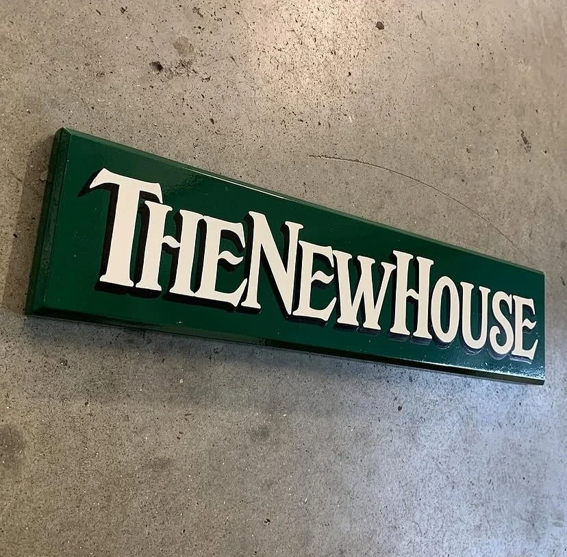 A custom hand-painted house name 🎨