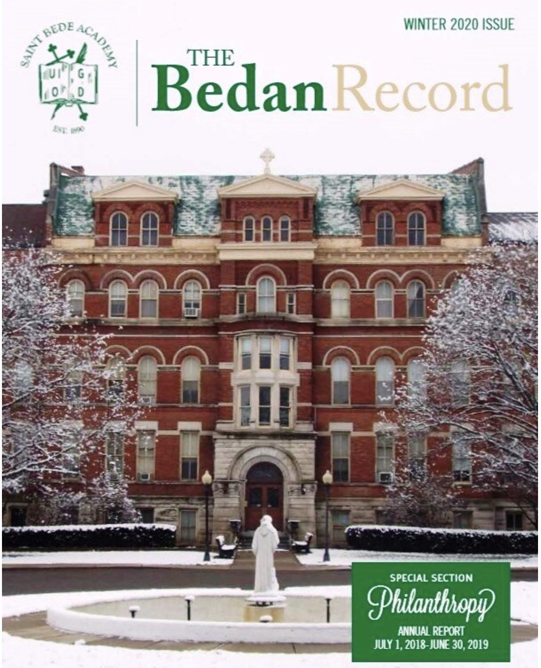 The Bedan Record - Winter 2020